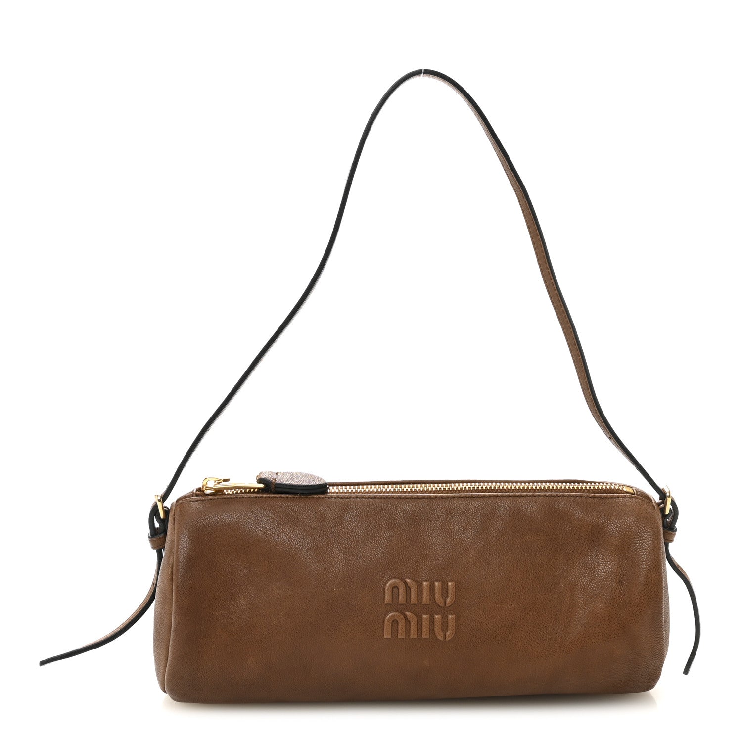 Nappa Aviator Mini Pouch Rovere