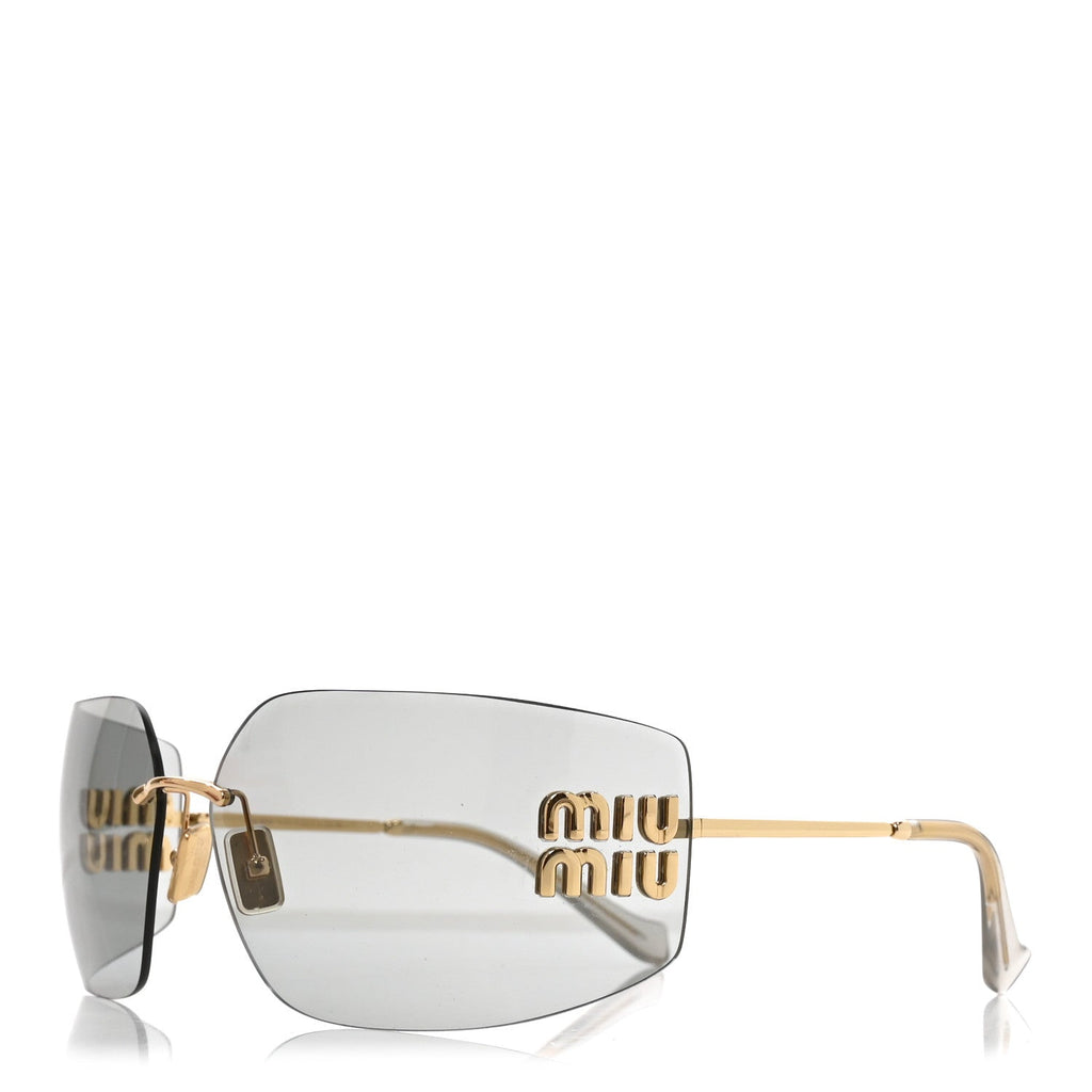 Metal Aube Sunglasses SMU54Y Light Gray