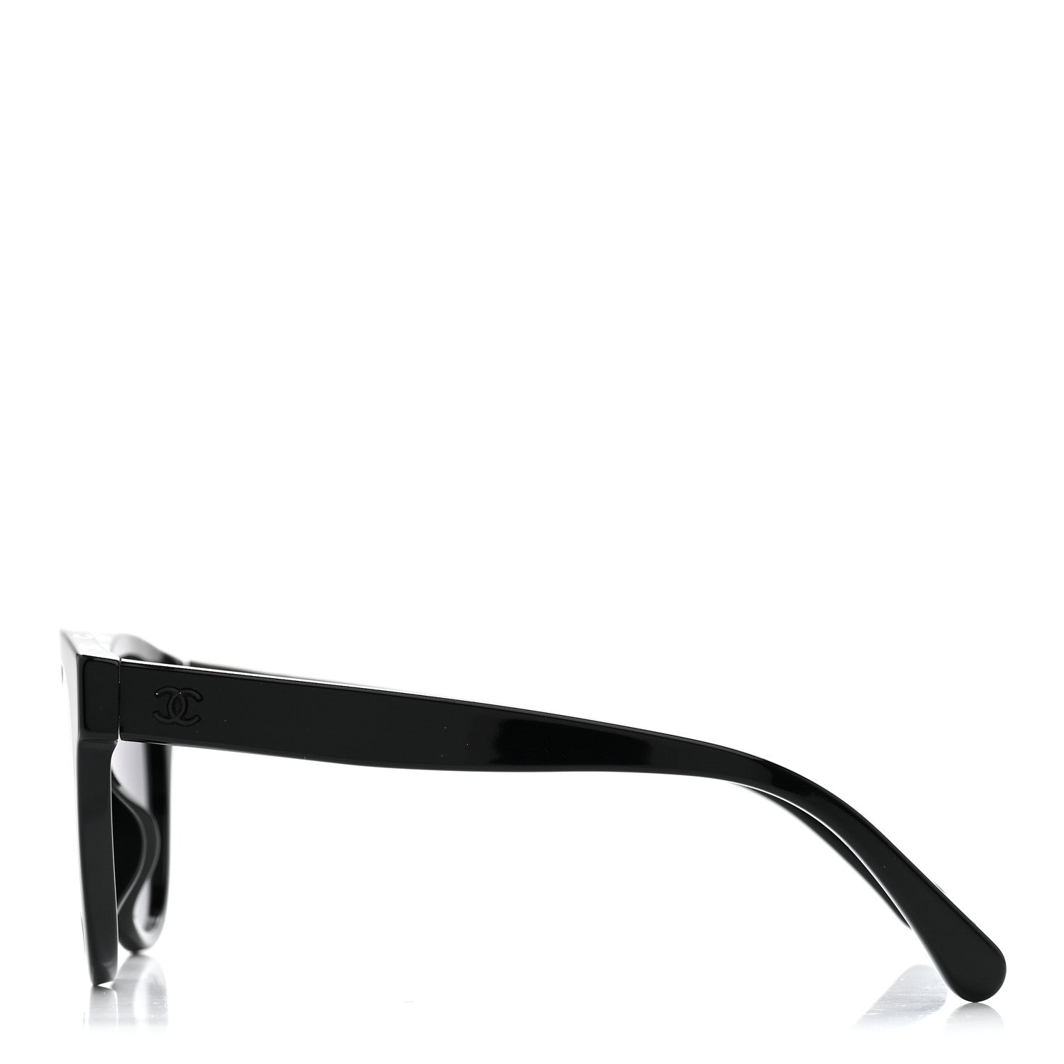 Acetate CC Butterfly Sunglasses 5414-A Black