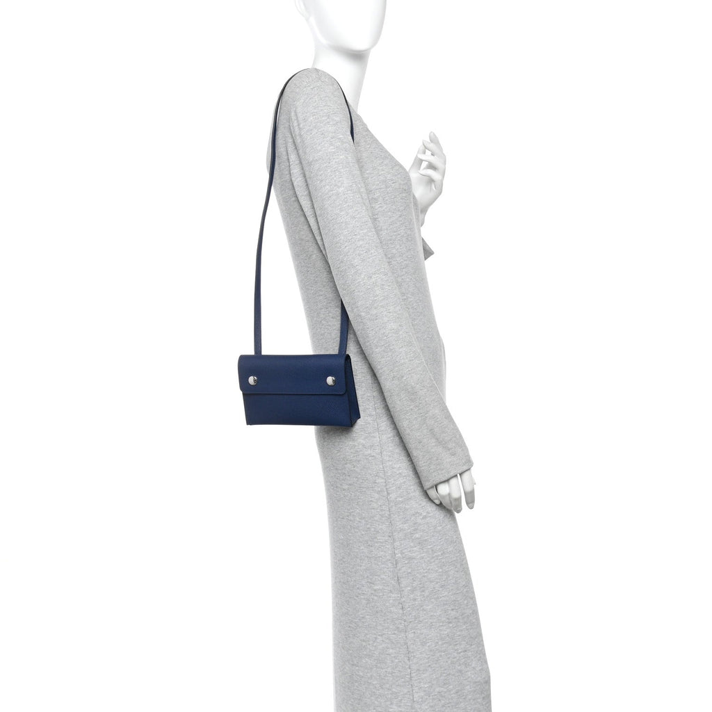 Epsom Hermesnap Wallet Bleu Navy