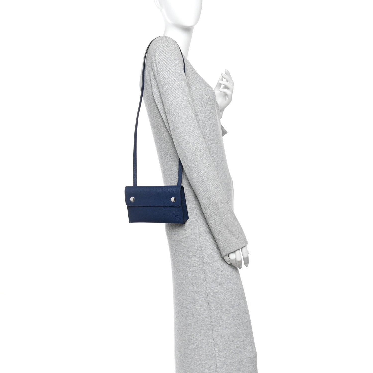 Epsom Hermesnap Wallet Bleu Navy