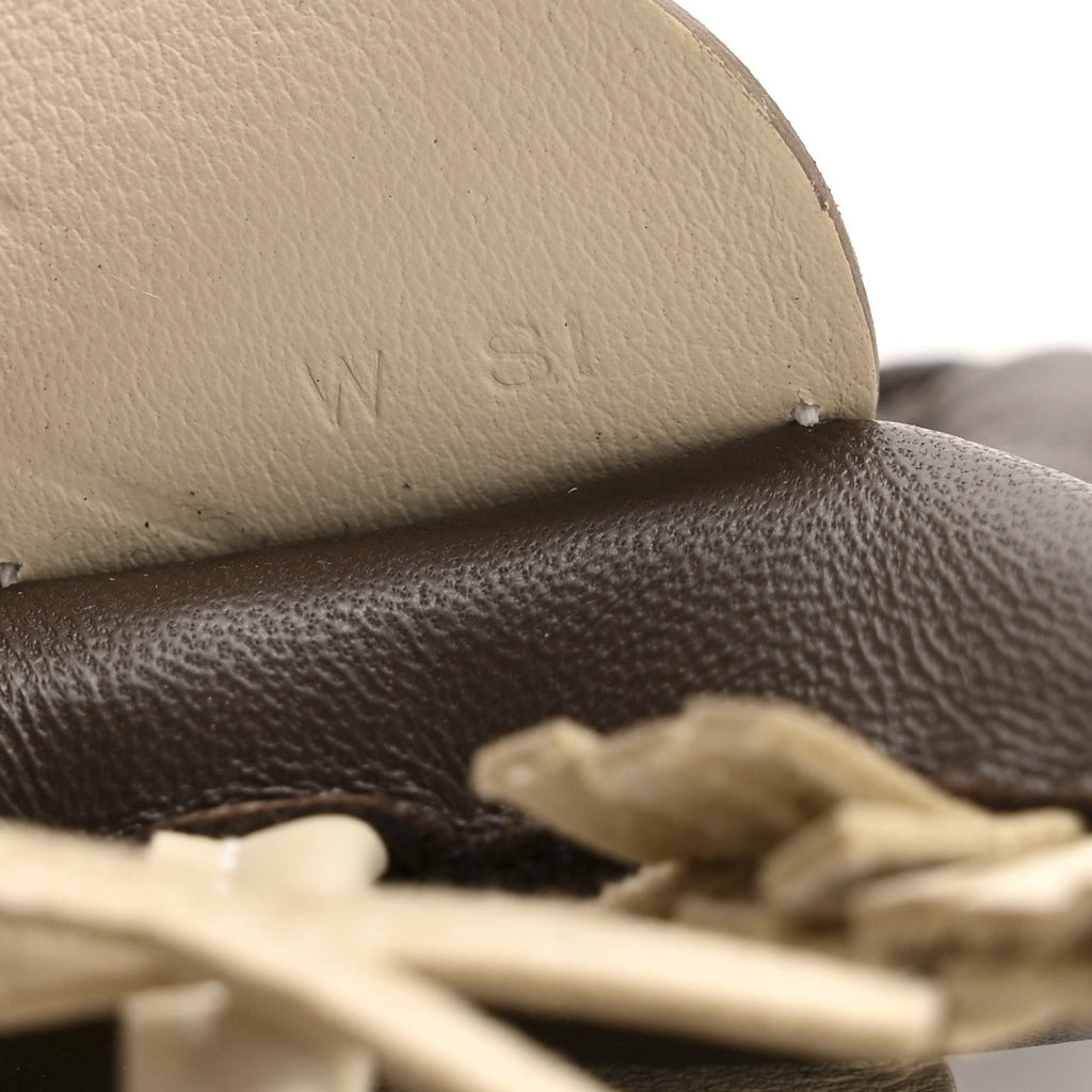 Milo Lambskin Grigri Rodeo Pegase Horse Bag Charm PM Chocolat Craie