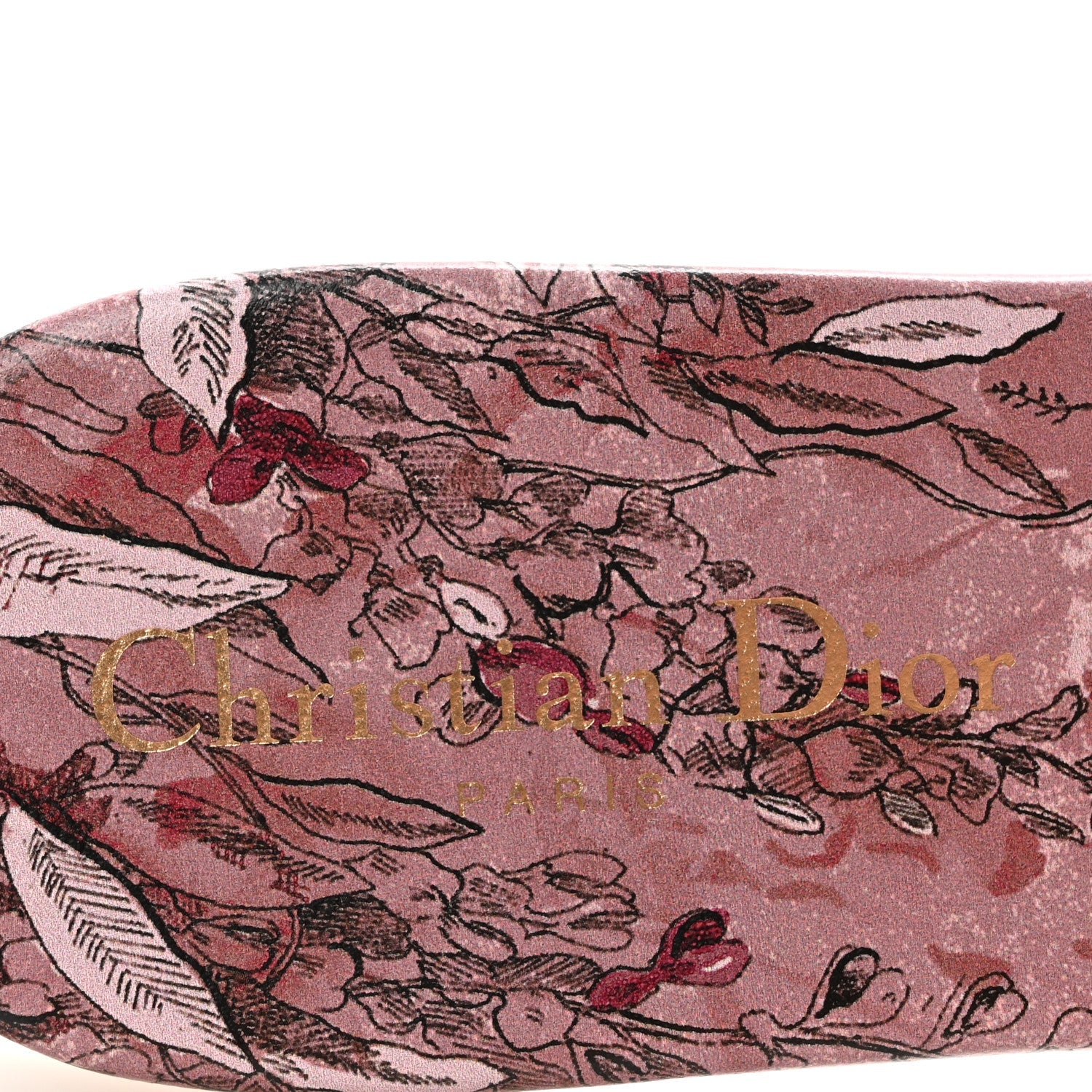 Canvas Rose Mutabilis Embroidered Dway Flat Slide Sandals 39 Fard Black