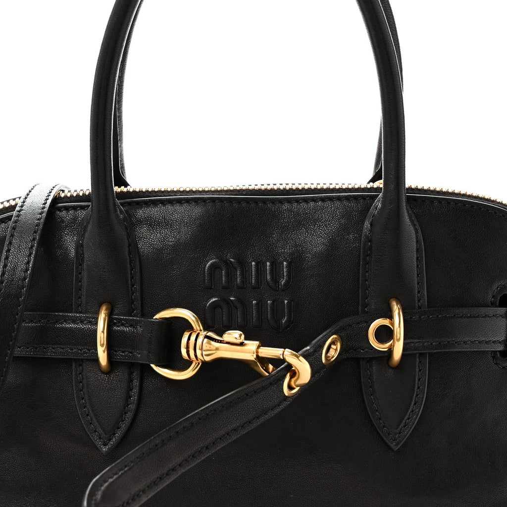 Nappa Aviator Regular Aventure Bag Black