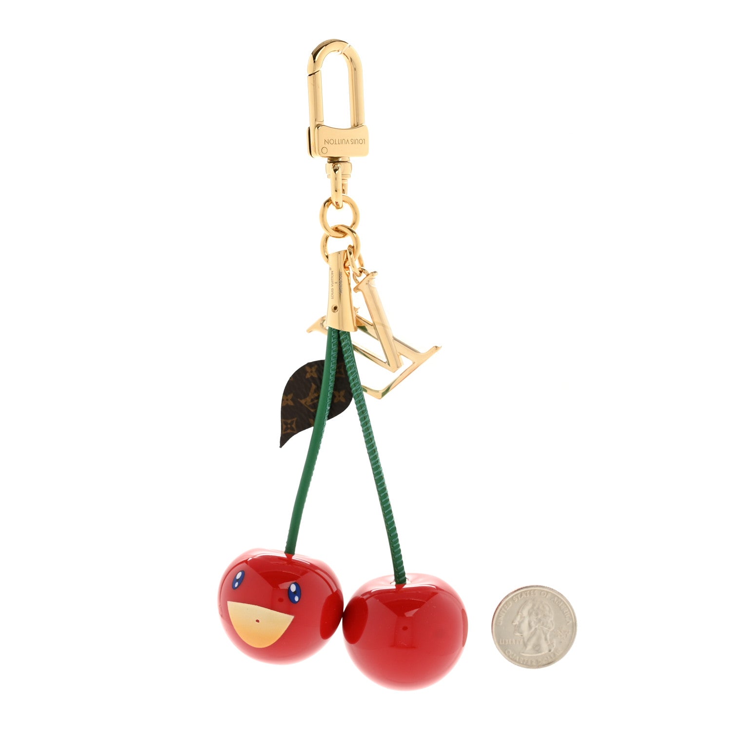 LV X TM Cerise Bag Charm
