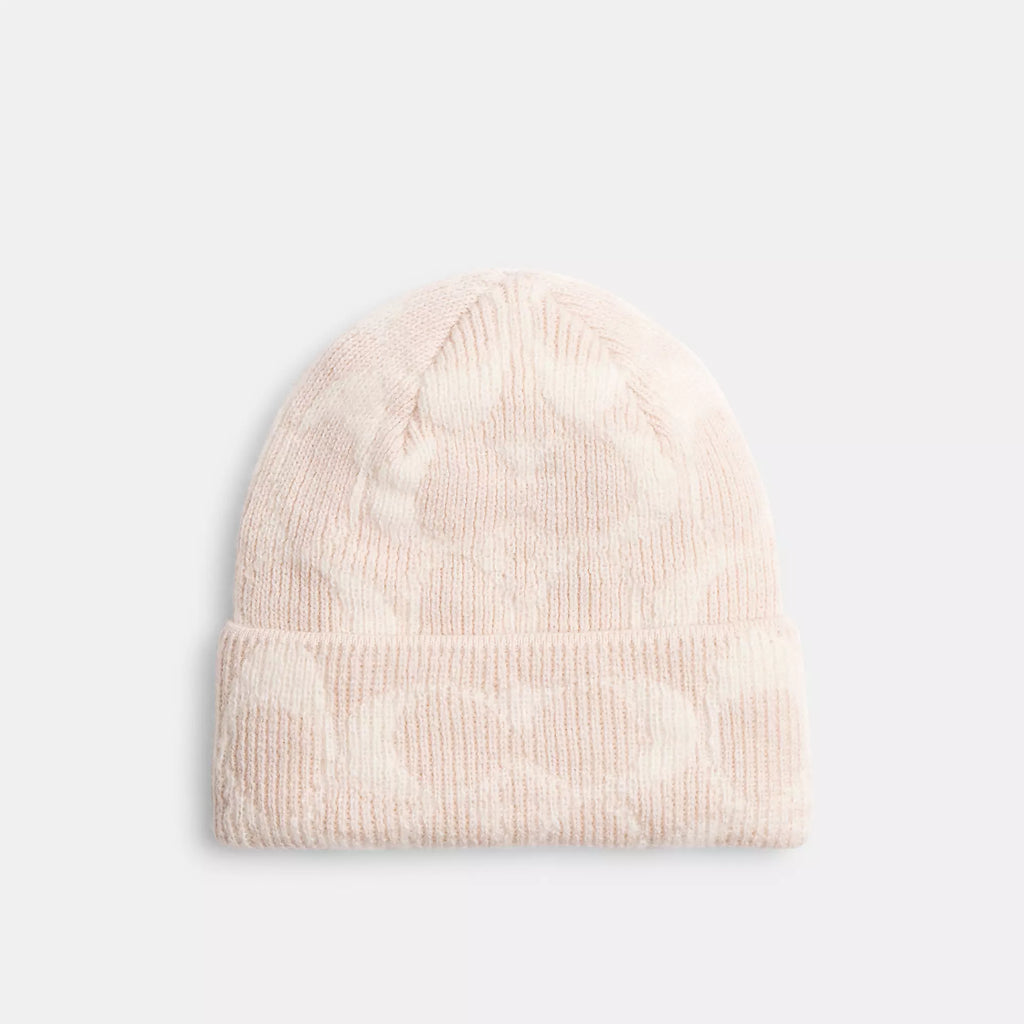 Coach Outlet Signature Knit Beanie