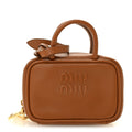Calfskin Beau Micro Bag Cognac