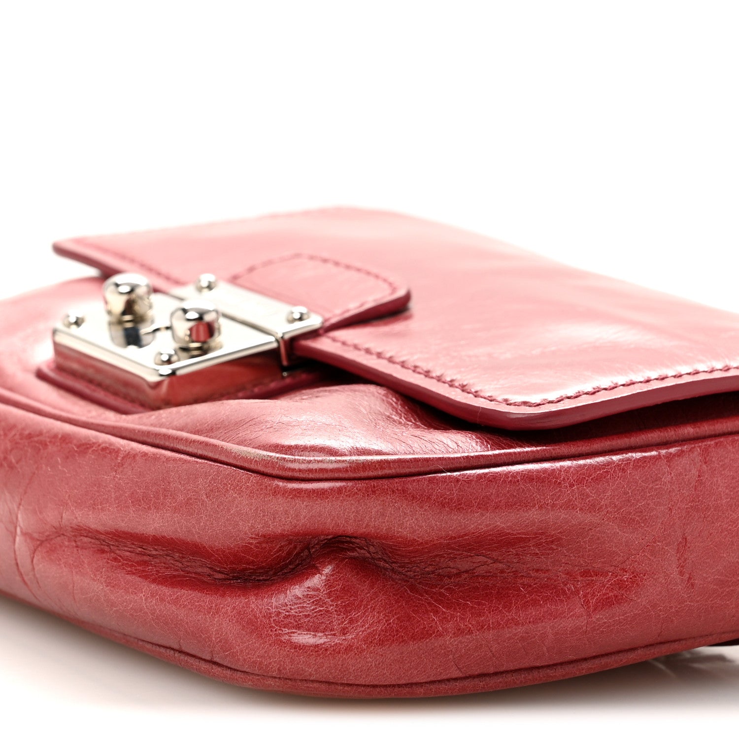 Vitello Shine Crossbody Bruyere