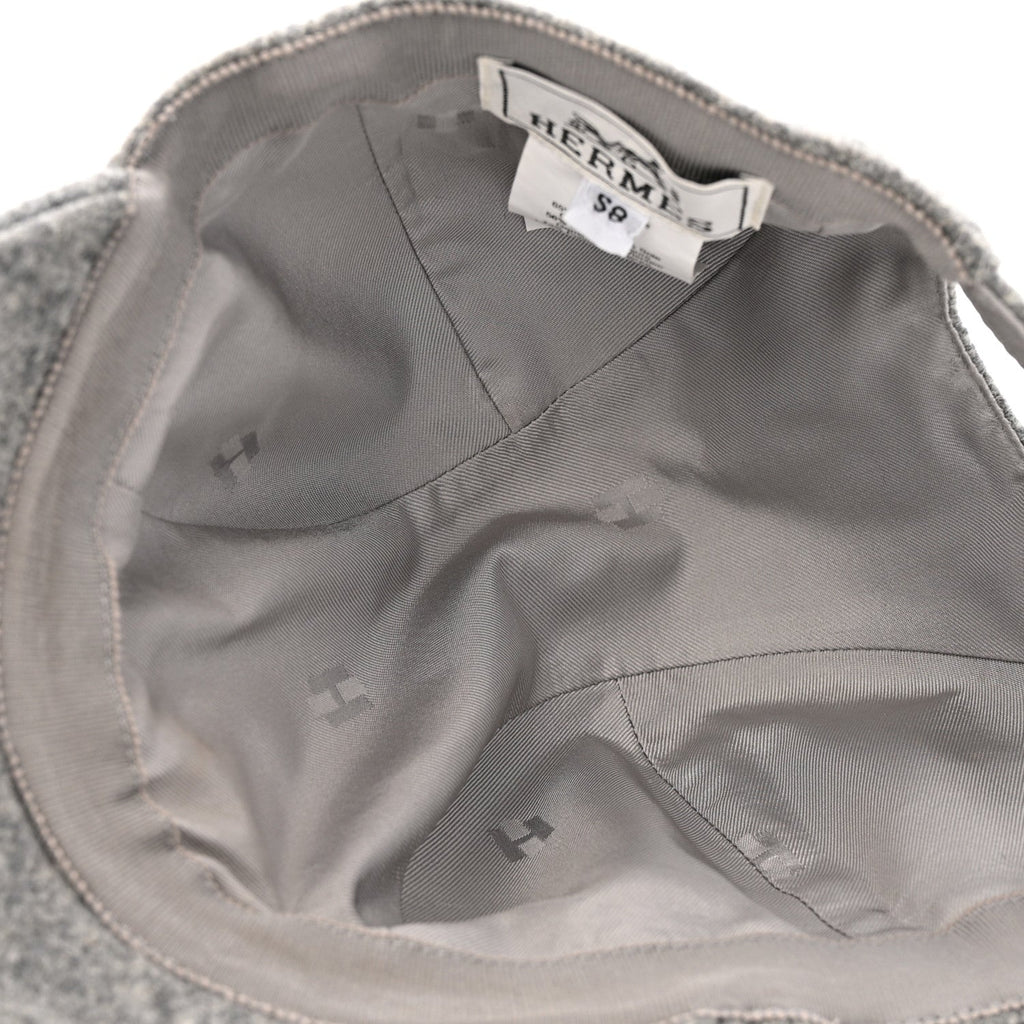 Wool Davis Varsity Hat 58 Gris Clair