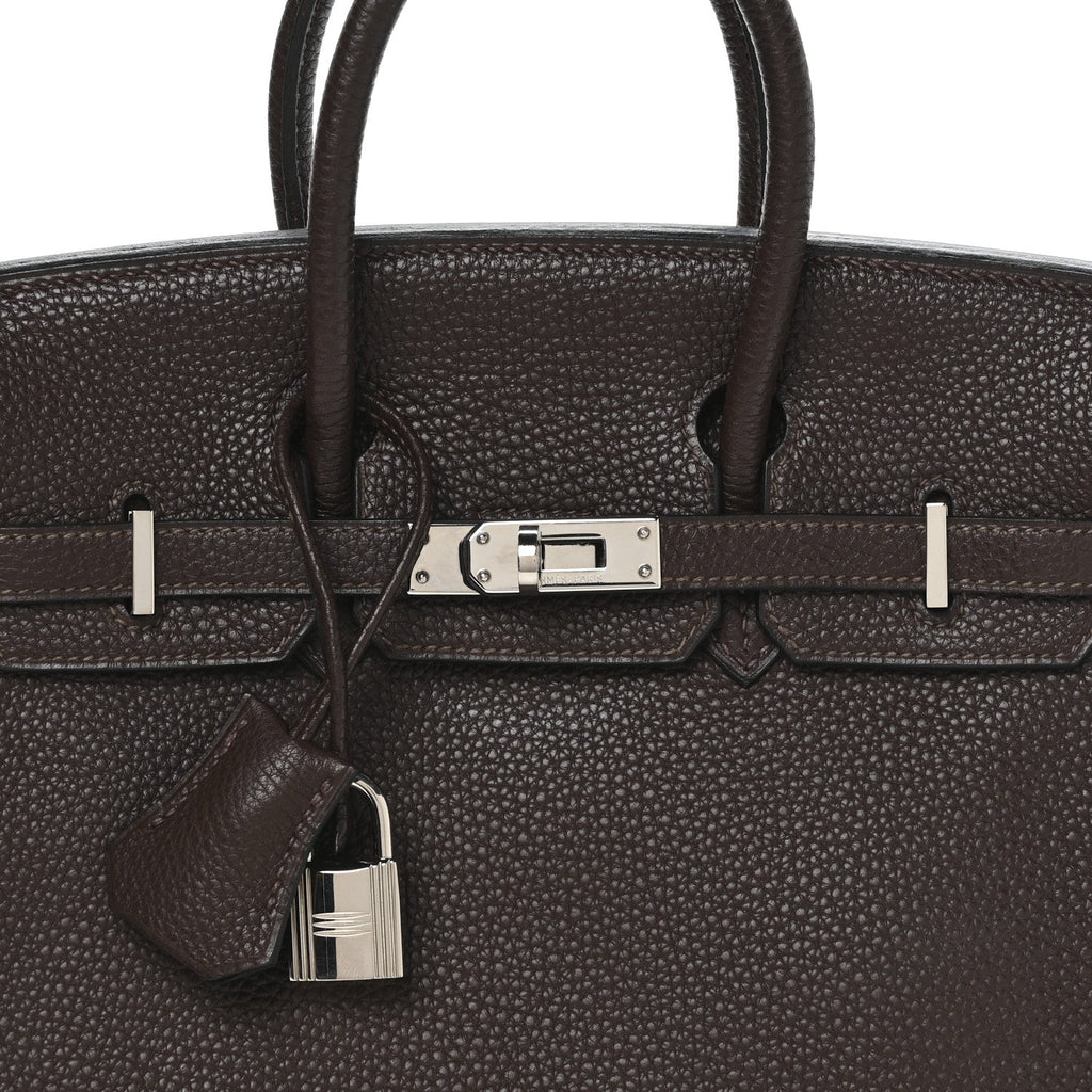 Togo Birkin 25 Chocolate