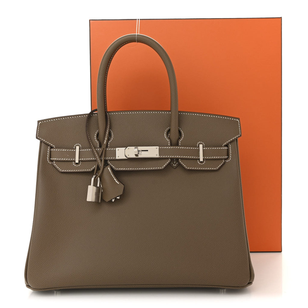Epsom Birkin 30 Etoupe
