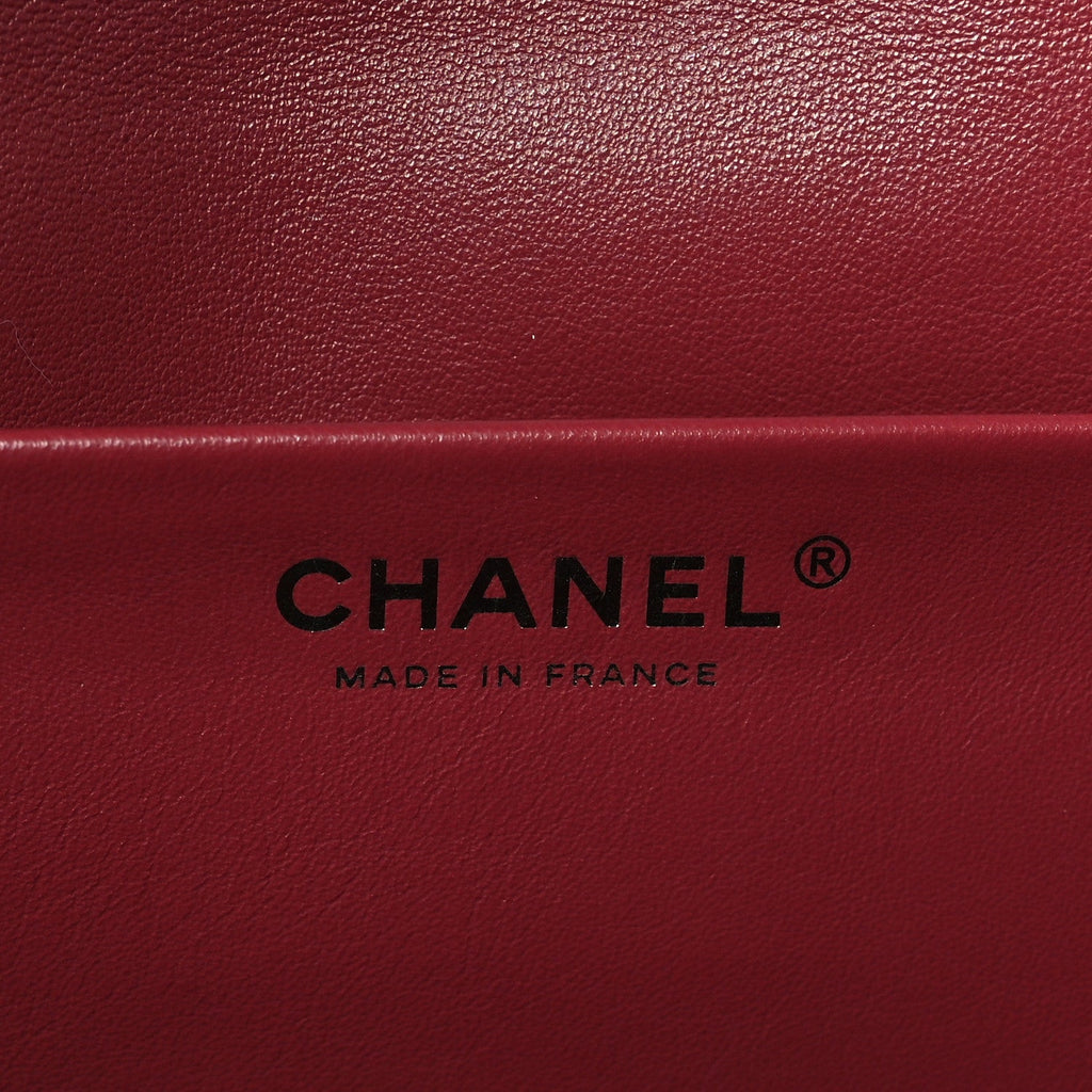 Grained Calfskin Souplissimo Maxi Flap Camel