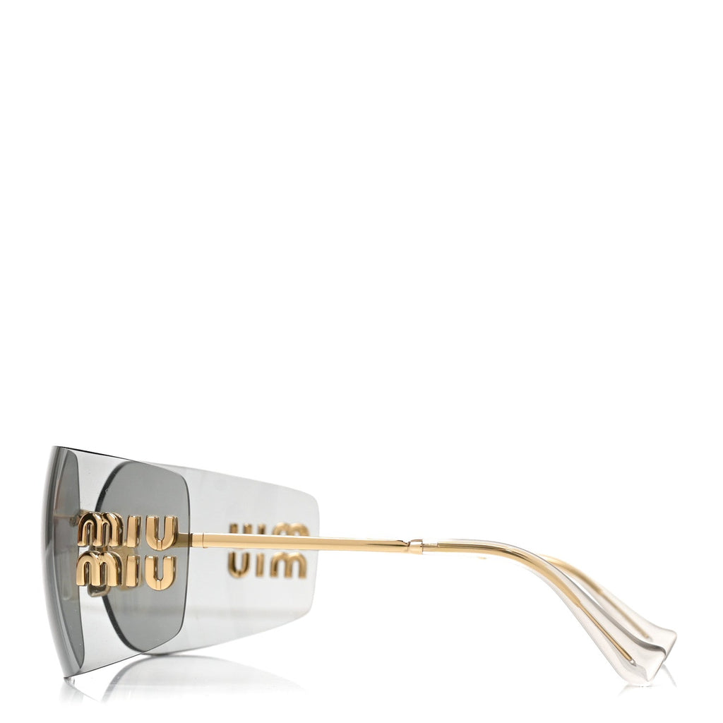 Metal Aube Sunglasses SMU54Y Light Gray
