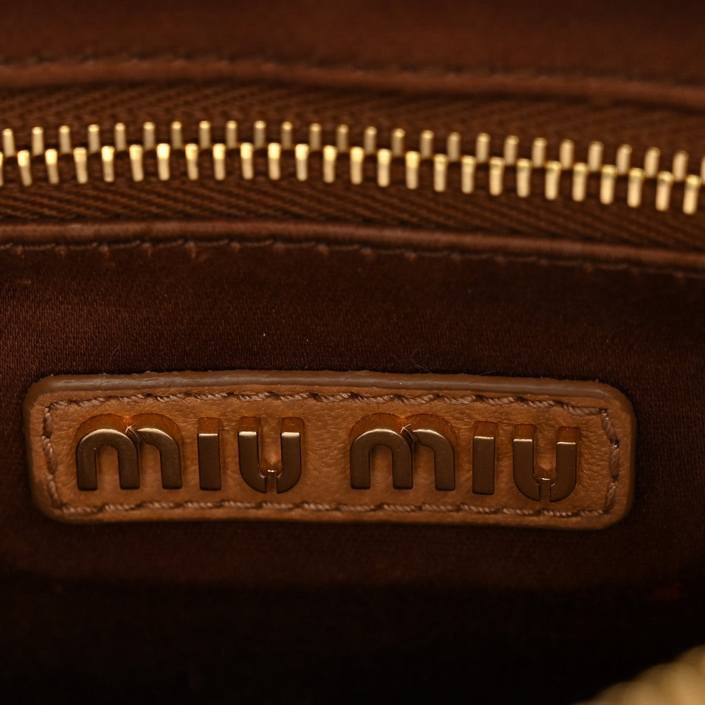 Nappa Multi Pocket Hobo Caramel