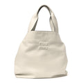 Soft Calf Hobo Bag White