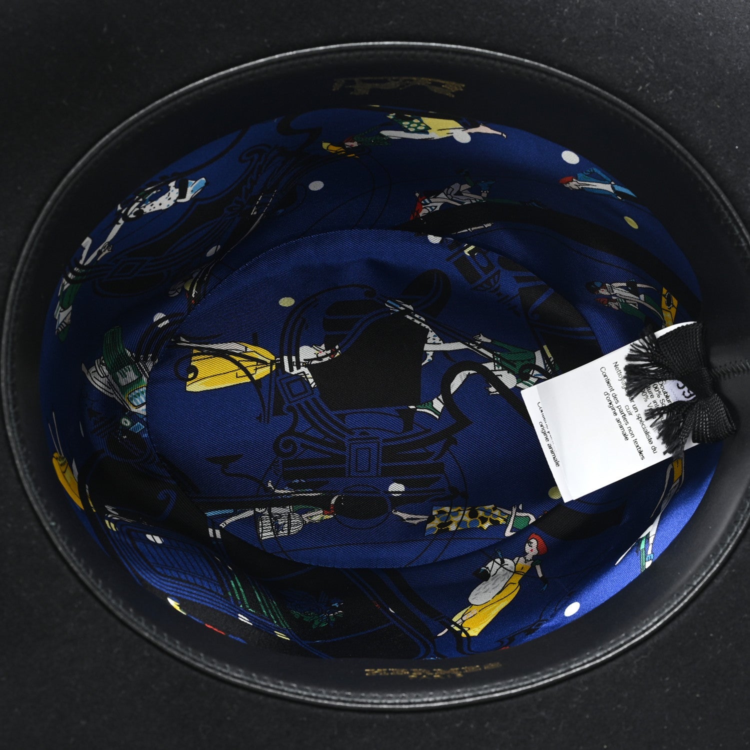 Feutre Silk Hat 59 Black