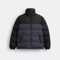 Coach Outlet Signature Down Jacket In Recycled Polyester