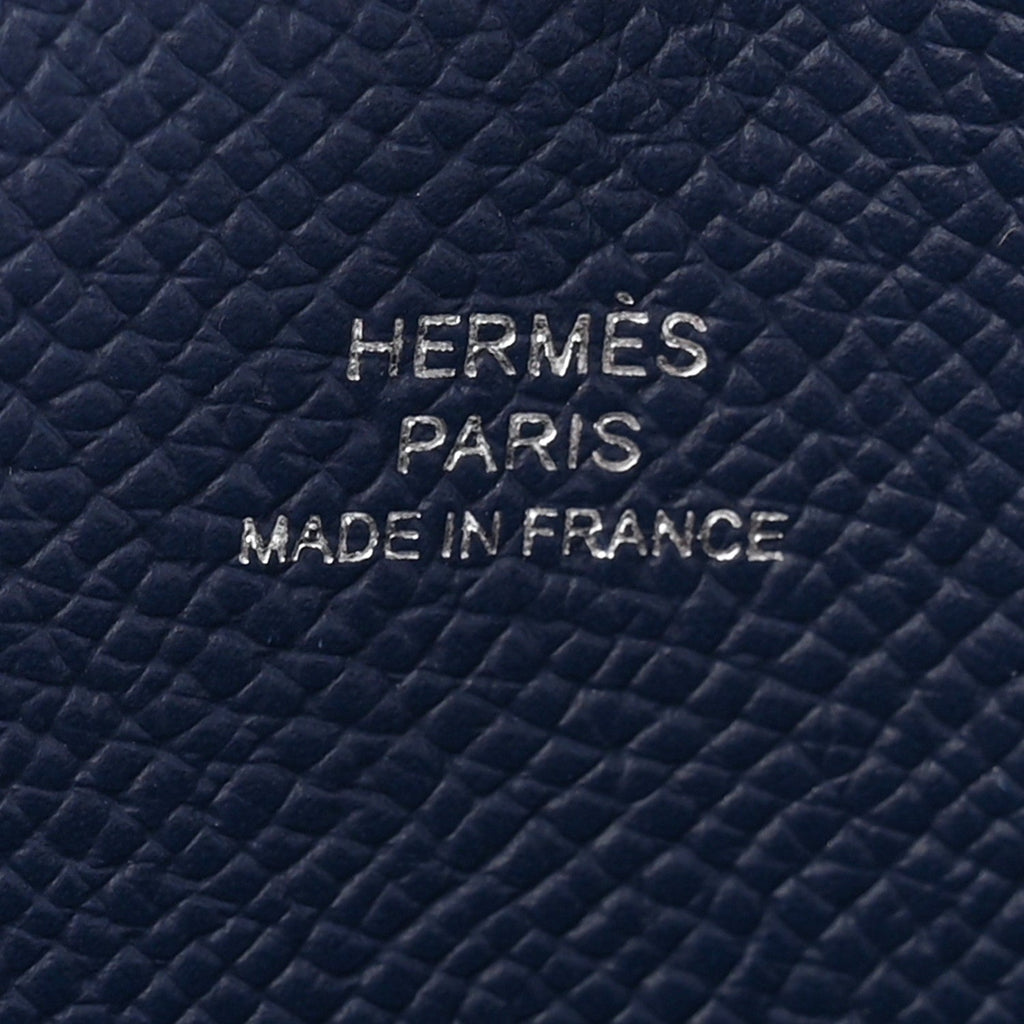 Epsom Hermesnap Wallet Bleu Navy