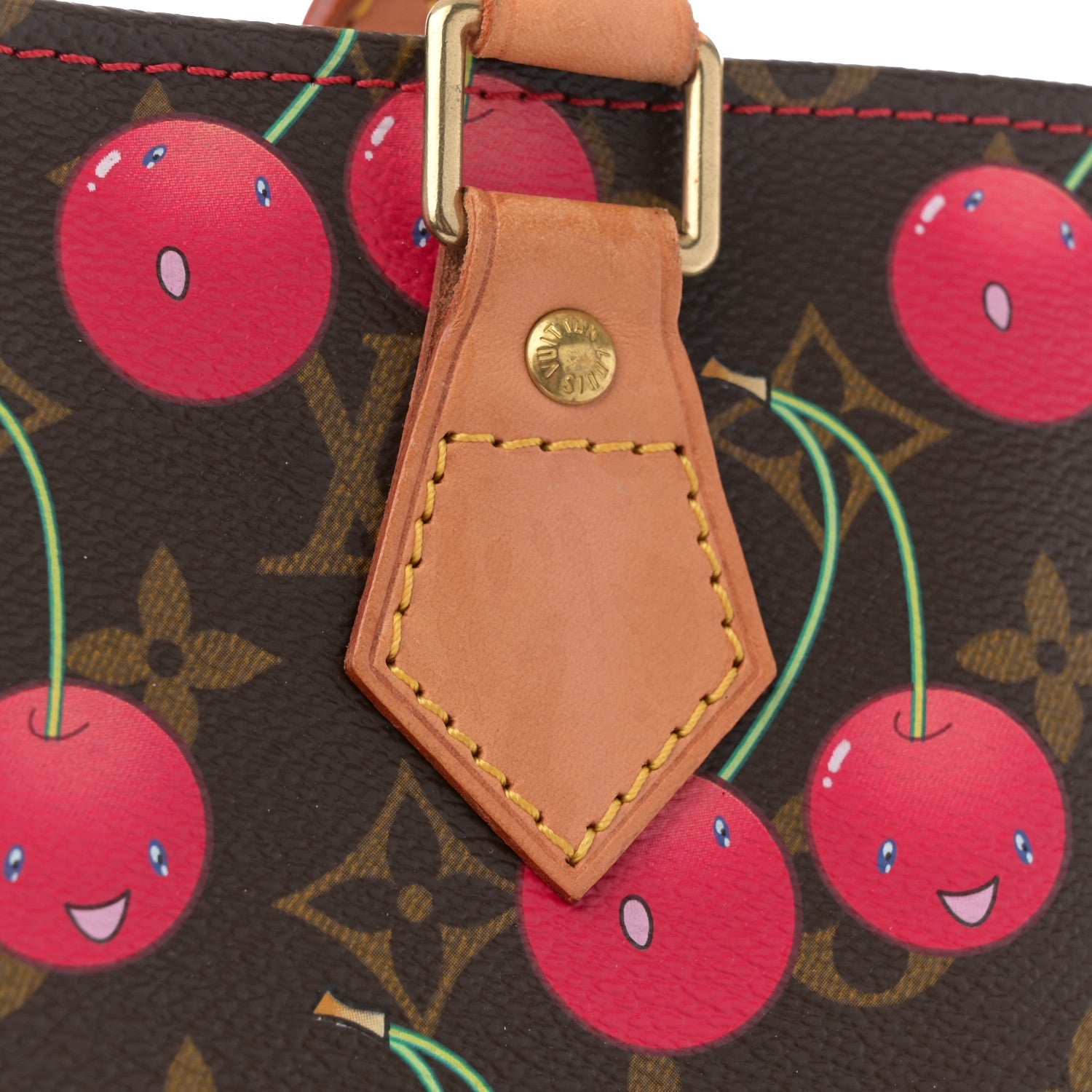Monogram Cerises Sac Plat