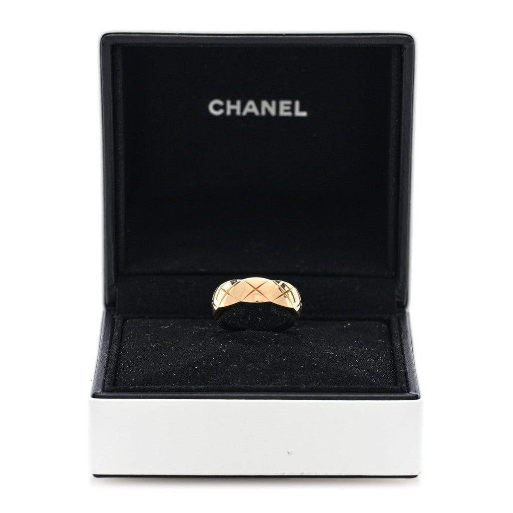 18K Yellow Gold Small Coco Crush Ring 55 7.25