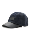 Cotton Denim Swift Sevres Evelyne Cap 59 Indigo Black