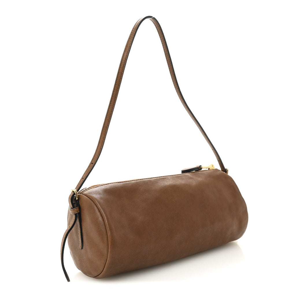 Nappa Aviator Mini Pouch Rovere