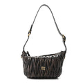 Nappa Matelasse Pouch Sabbia Caffe