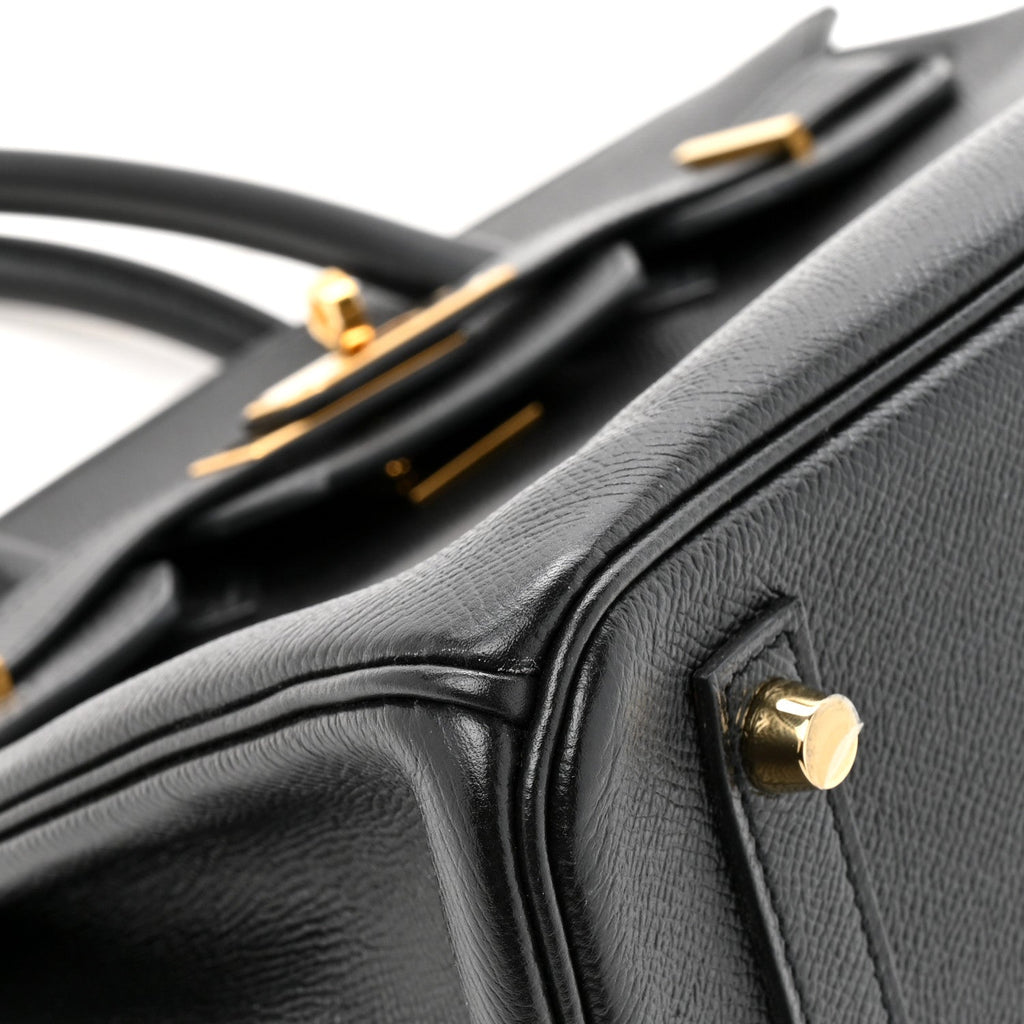 Epsom Birkin 30 Black