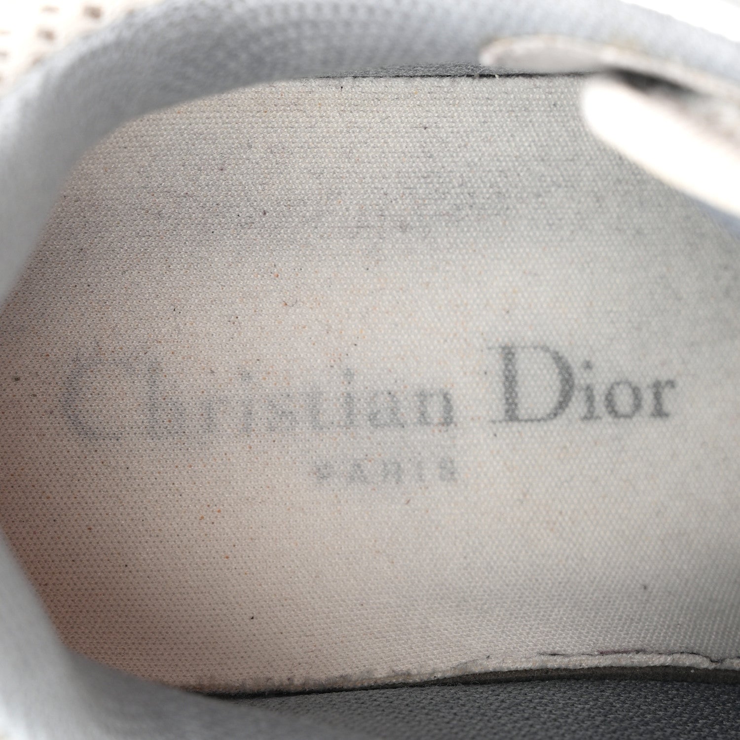 Technical Mesh Dior Chrono Sneakers 36 Silver