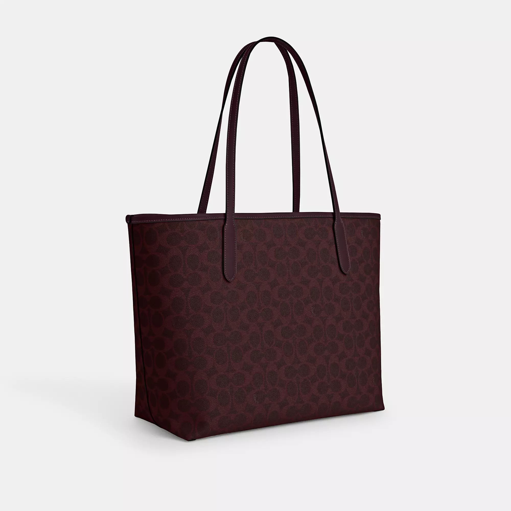 Coach Outlet City Tote Bag In Signature Canvas