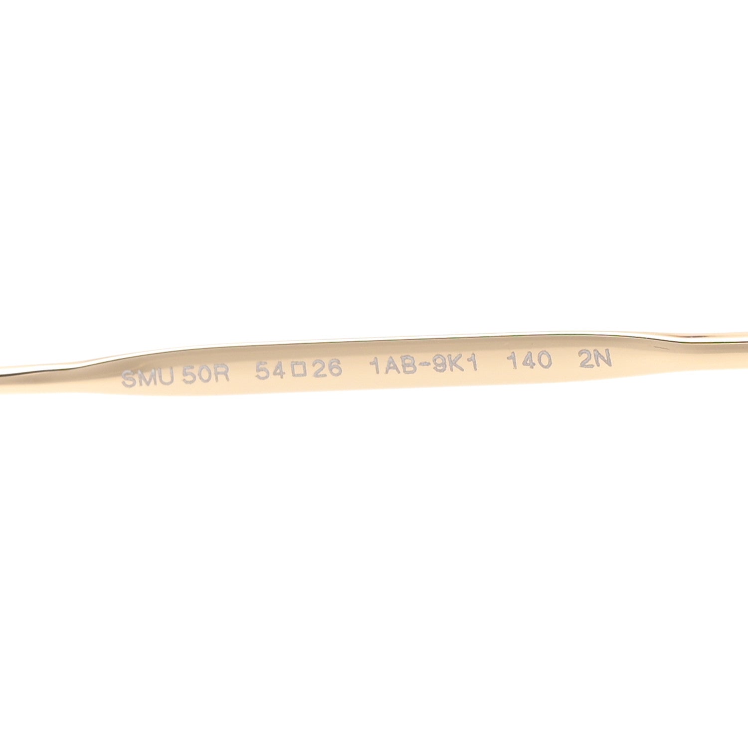 Metal Acetate Round Sunglasses SMU 50R Blue Gold