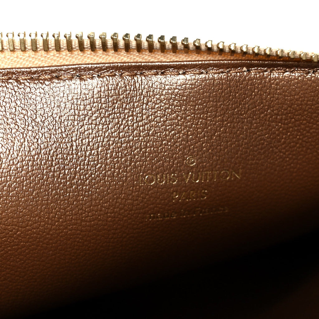 Lambskin Swarovski Crystal Embossed Monogram Coussin PM Nude