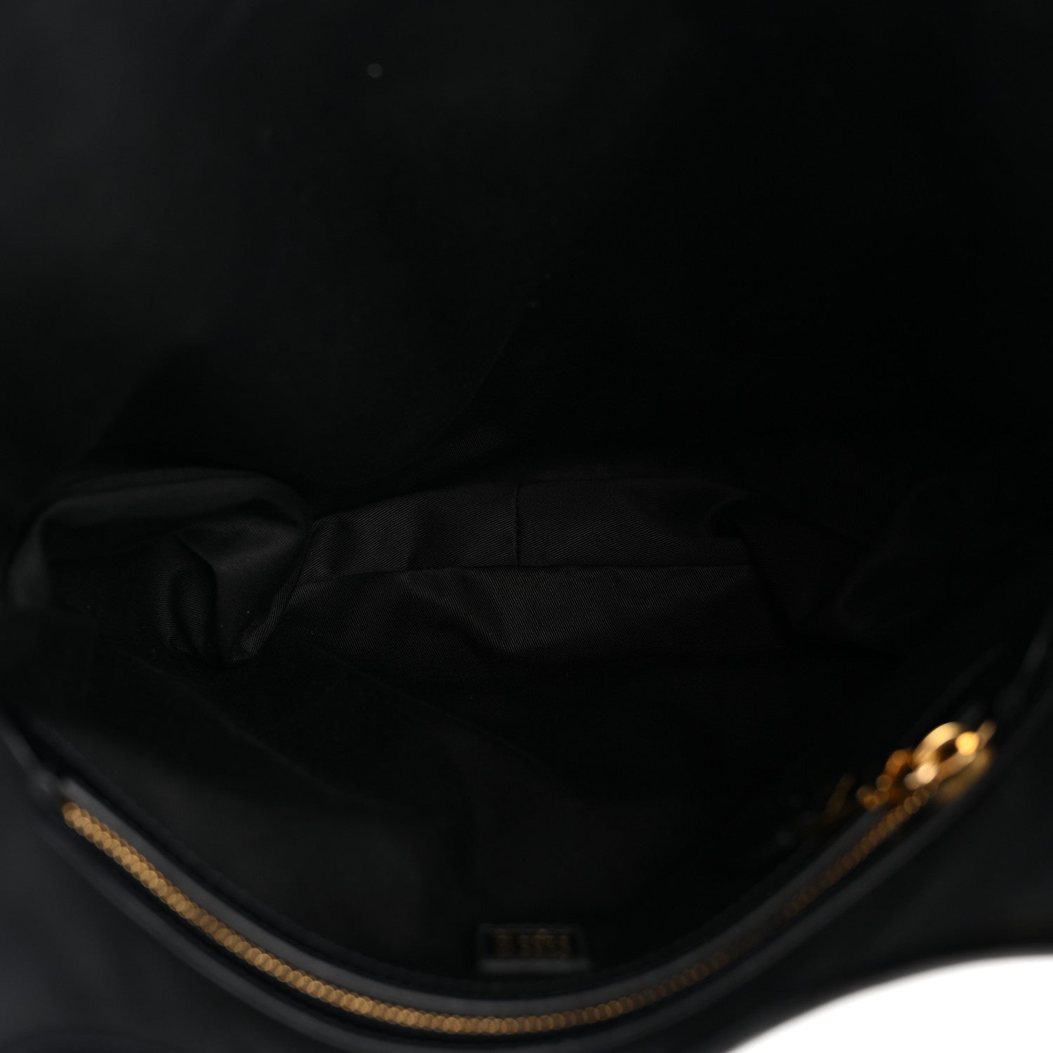 Shiny Softy Calfskin Ivy Bag Black