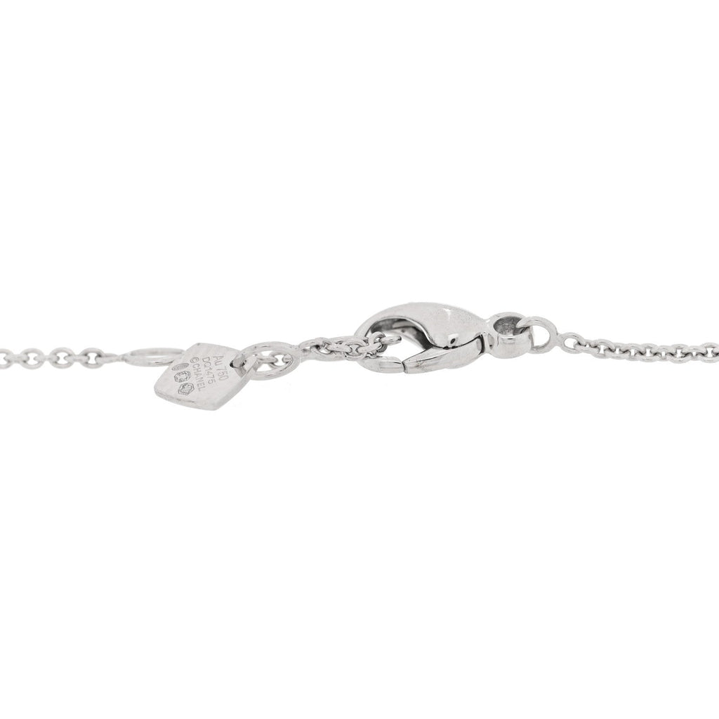18K White Gold Coco Crush Station Bracelet