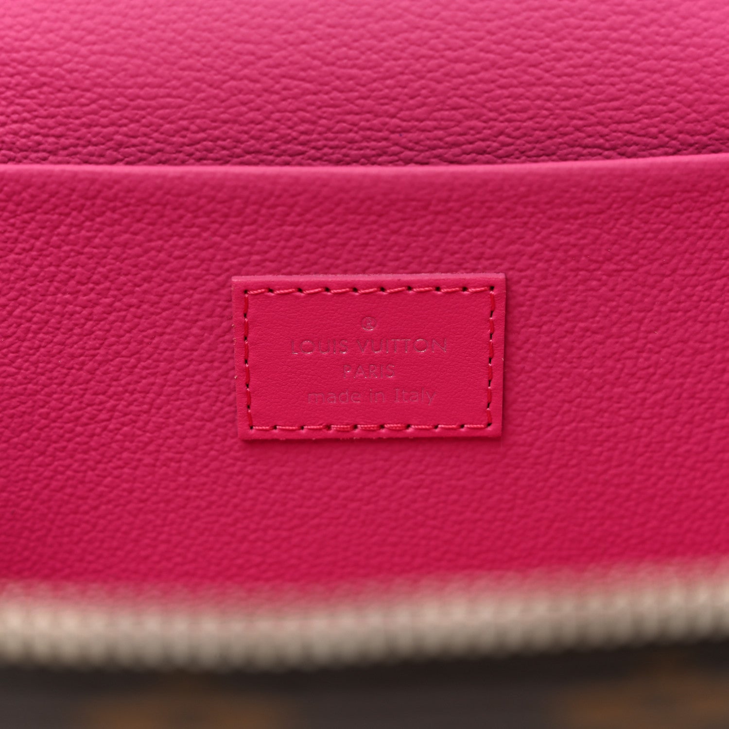 Monogram Macassar Nice Mini Fuchsia