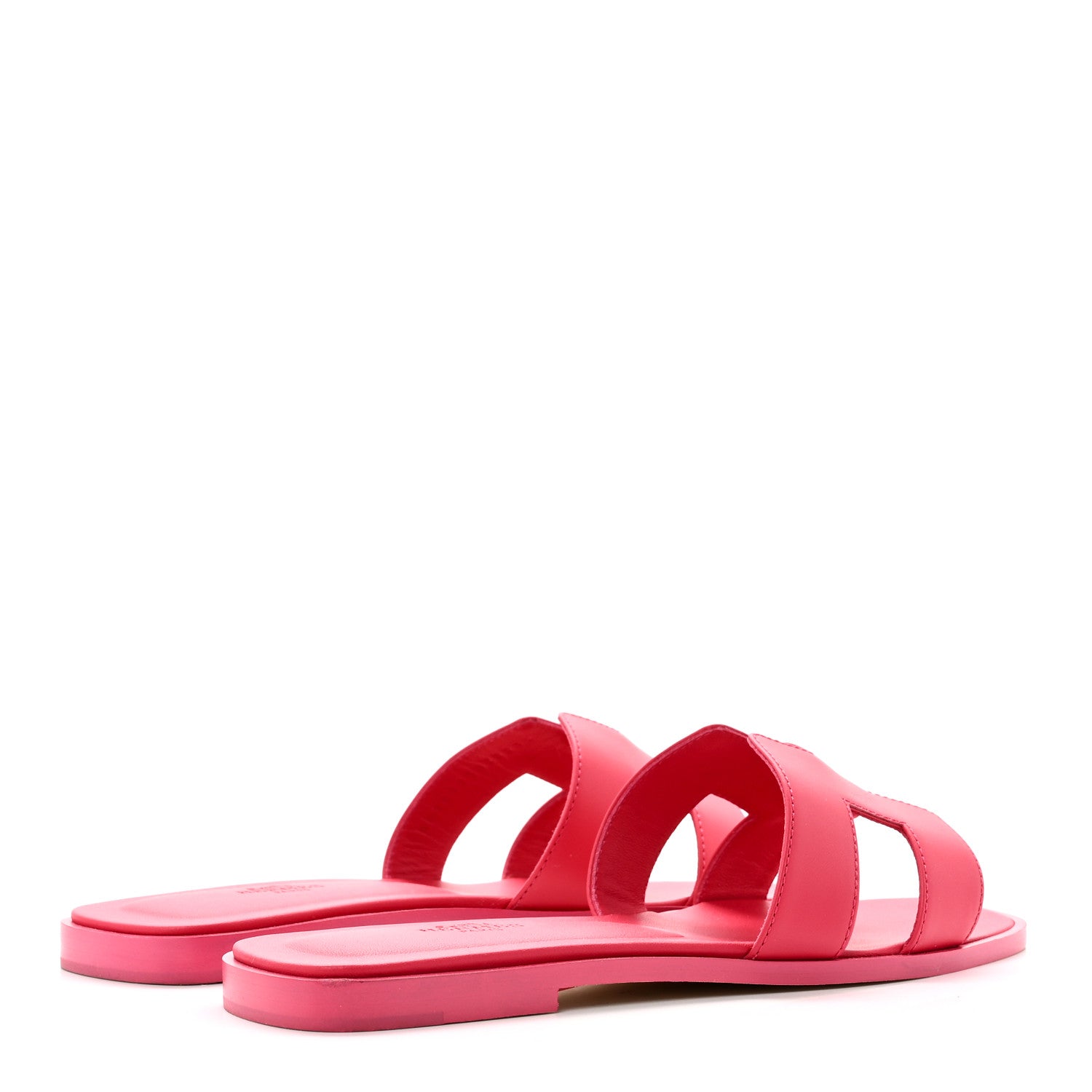 Calfskin Oran Sandals 39 Rose Mexico