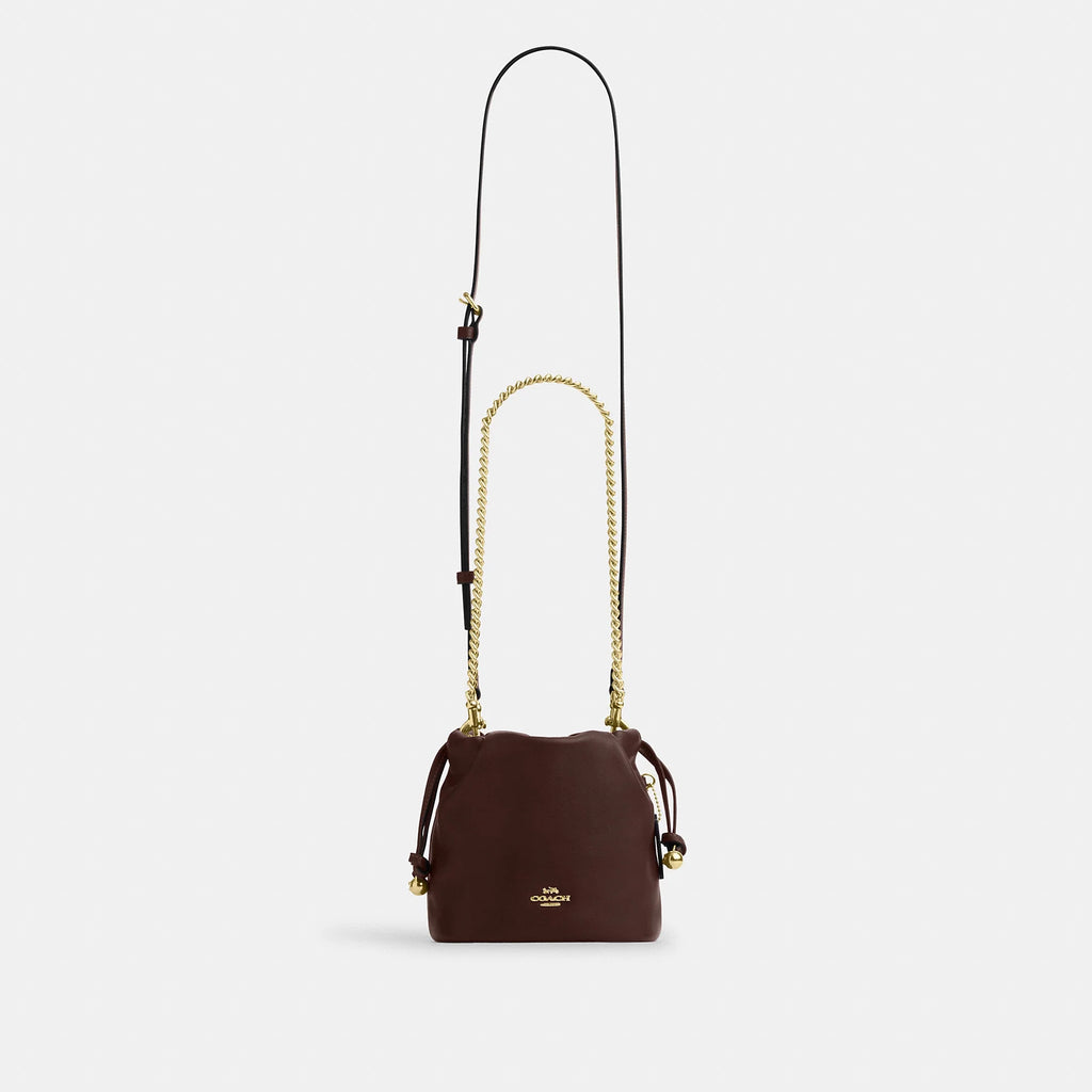 Coach Outlet Faye Mini Drawstring Bag With Ruching