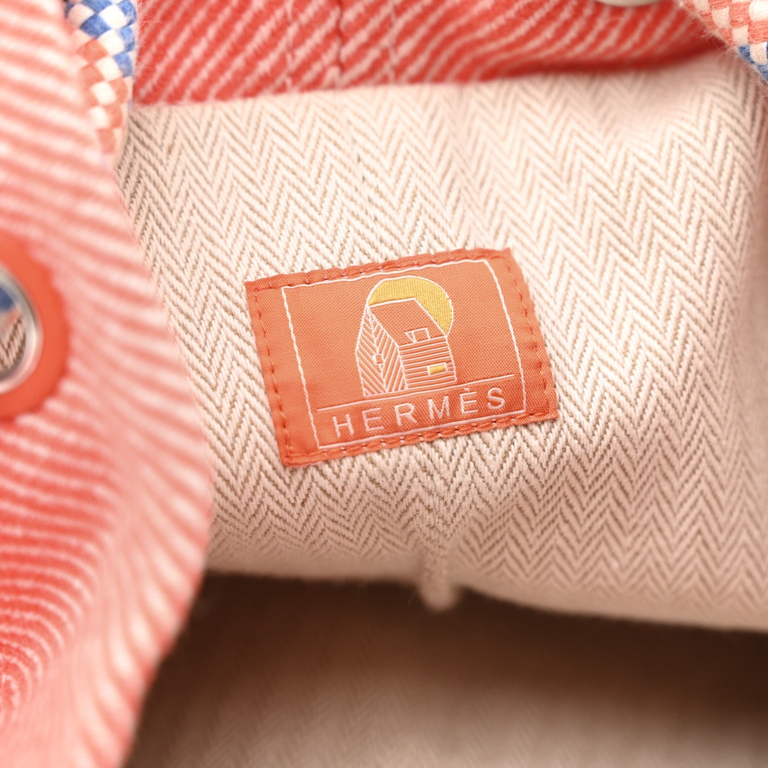 Les Cabanes Duffle Bag Orange Feu