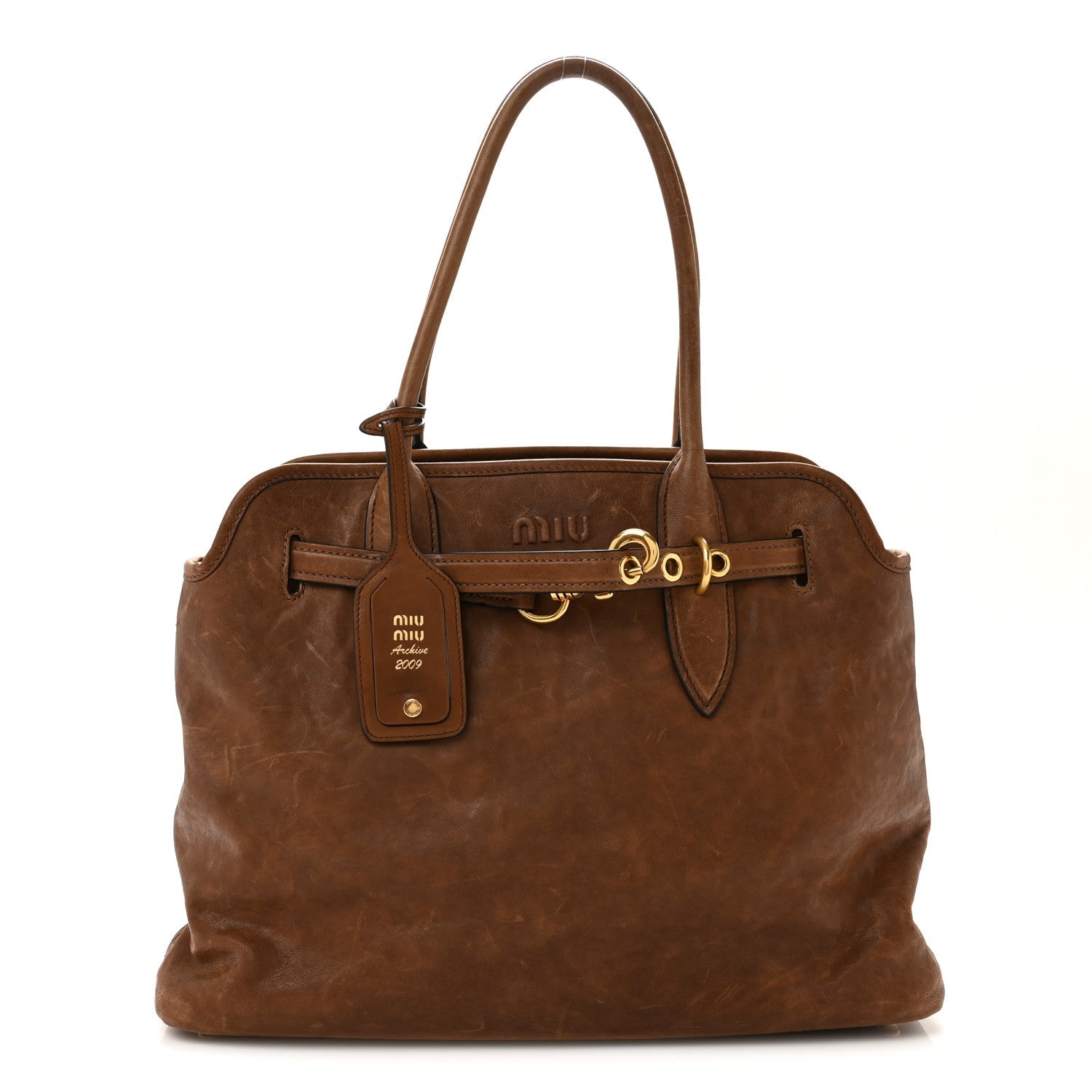 Nappa Aviator Medium Aventure Bag Rovere