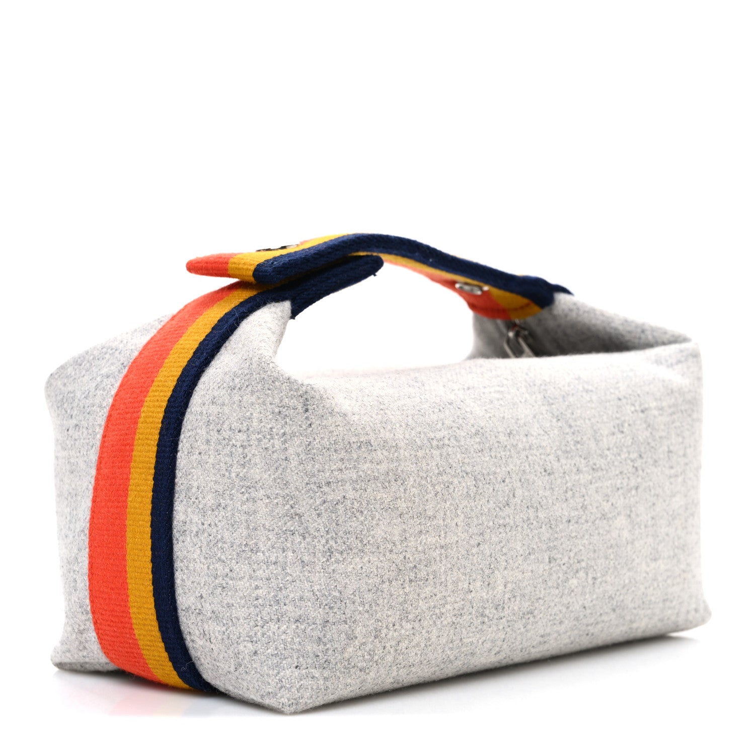 Canvas Small Bride-A-Brac Pouch Gris Flanelle