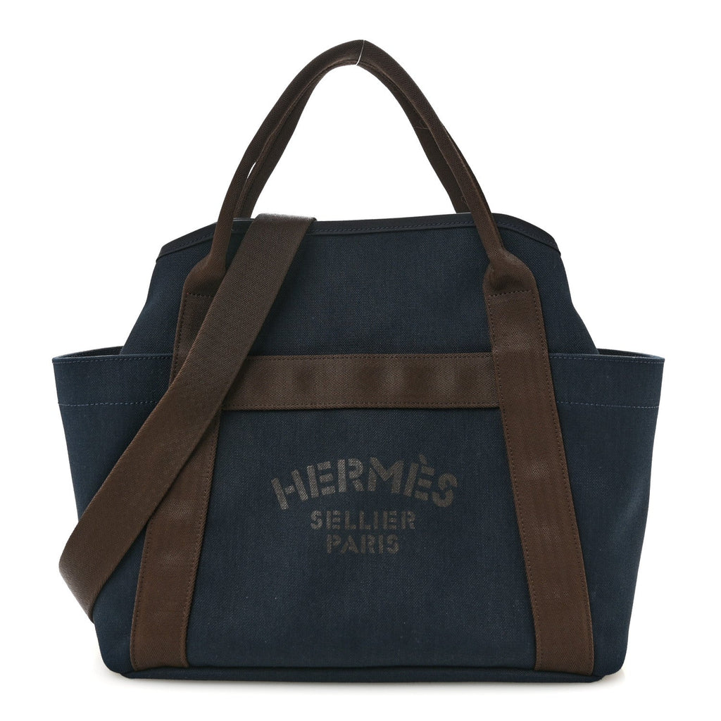 Canvas The Grooming Bag Bleu Navy Feu