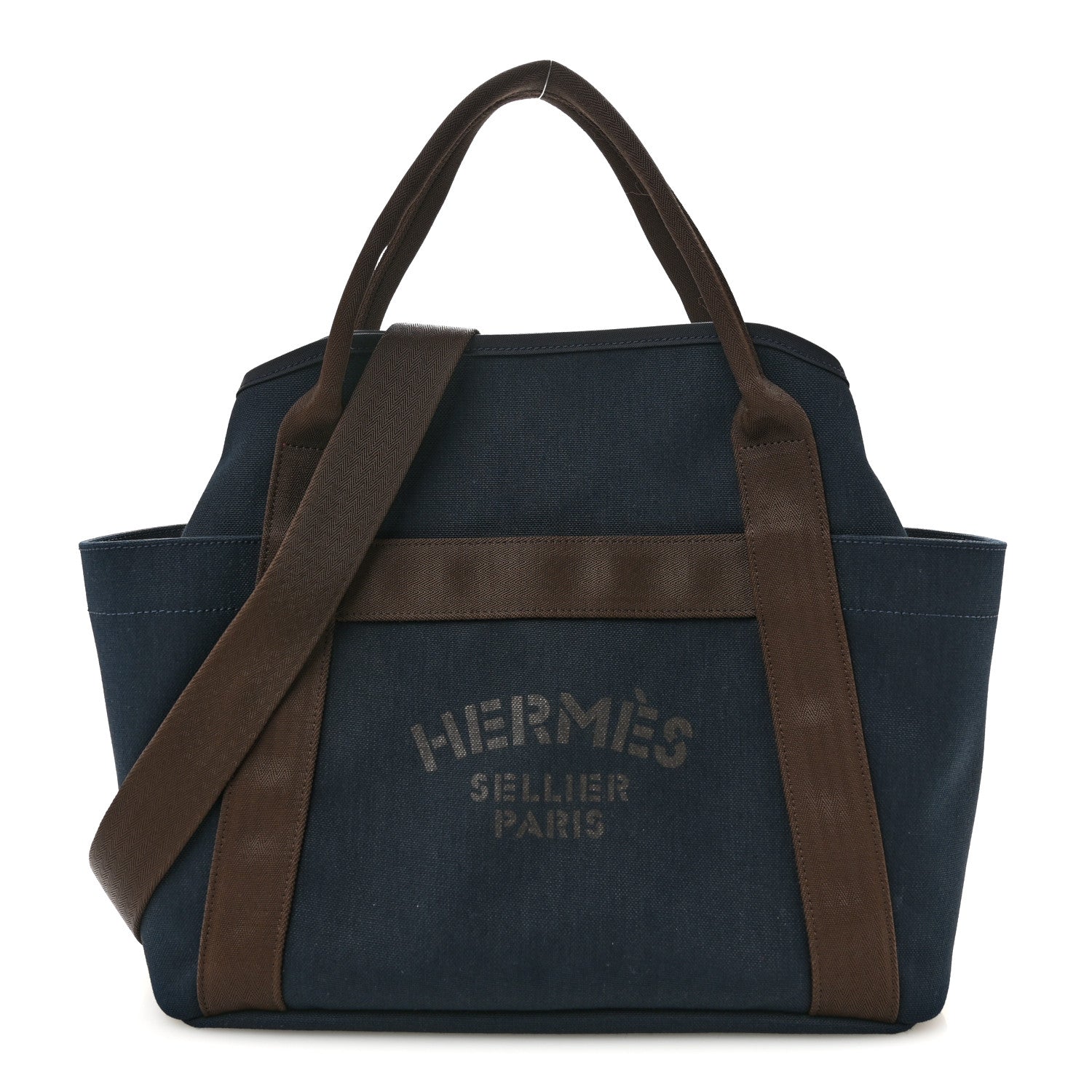 Canvas The Grooming Bag Bleu Navy Feu