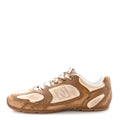 X NEW BALANCE Bleached Calfskin 530 SL Sneakers 41 Cinnamon Travertine Gray