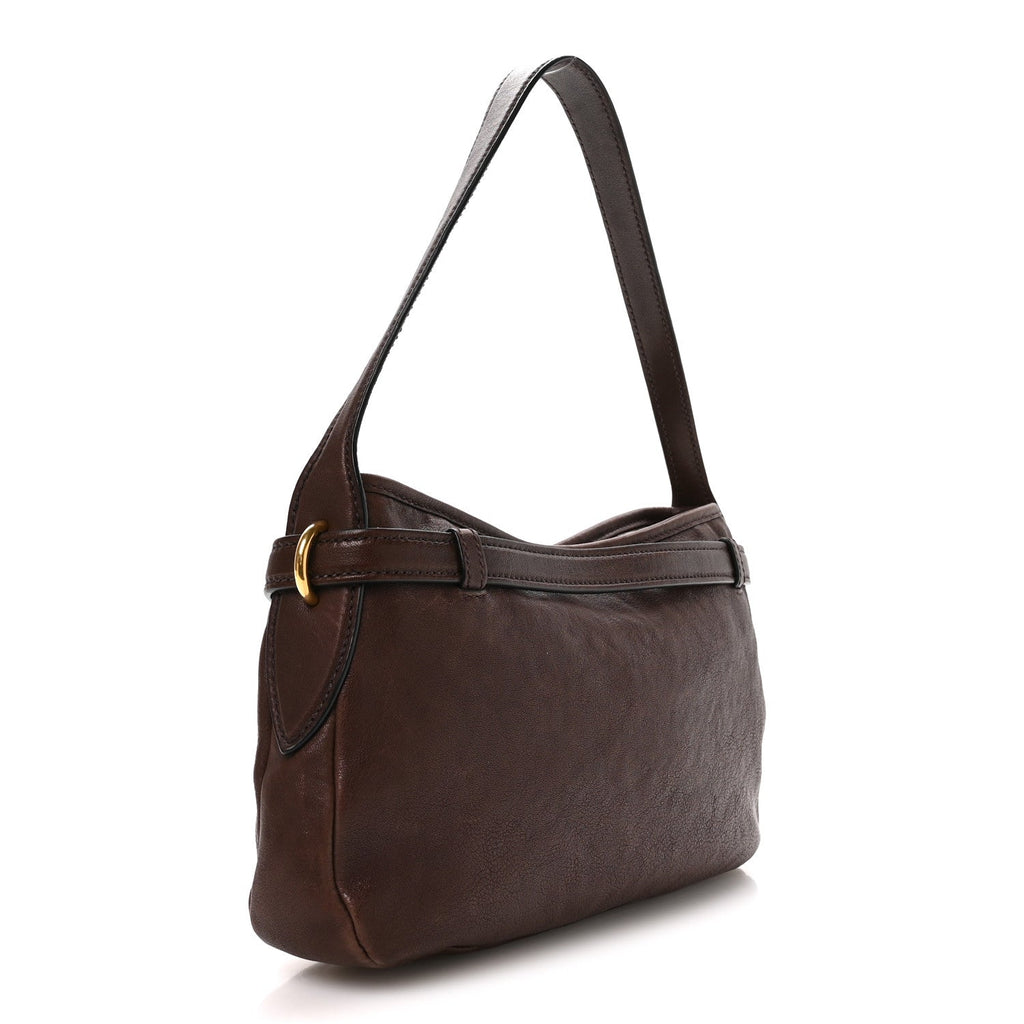 Nappa Aviator Regular Aventure Shoulder Bag Briarwood