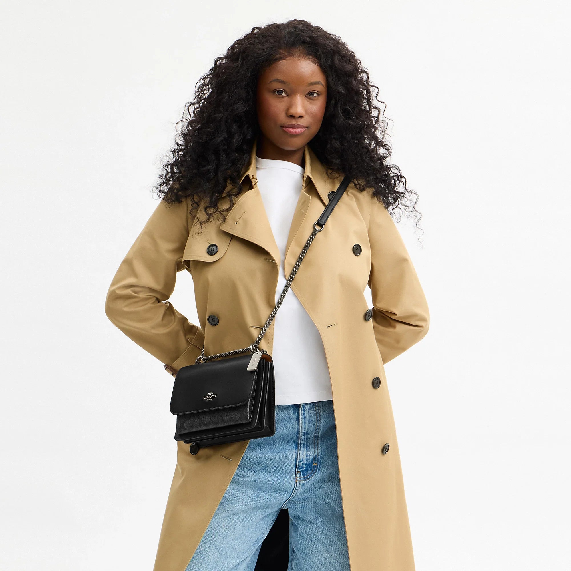 Coach Outlet Klare Crossbody Bag In Signature Canvas