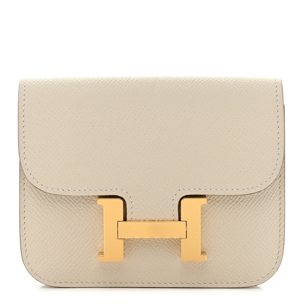Epsom Constance Slim Wallet Craie
