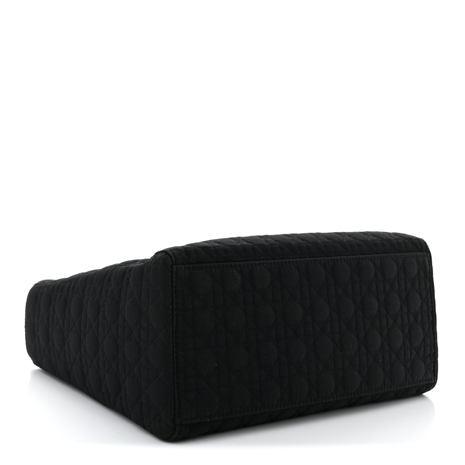 Nylon Cannage Large Lady Dior Black