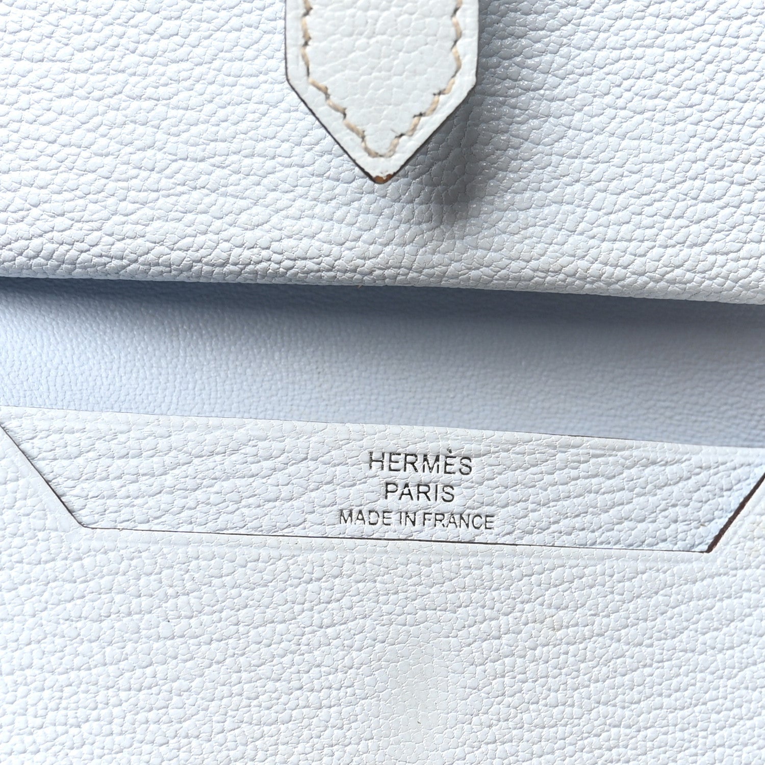 Chevre Mysore Mini Bearn Wallet Bleu Brume
