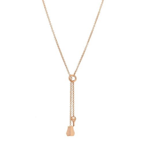 18K Rose Gold PM Kelly Clochette Necklace