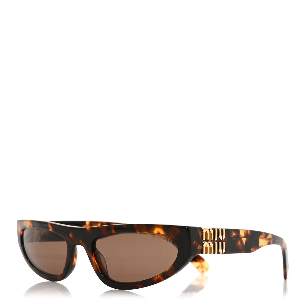 Acetate Glimpse Cat Eye Sunglasses SMU 07Z Tortoise